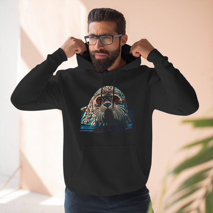 Harbor Seal Icon - Fleece Hoodie
