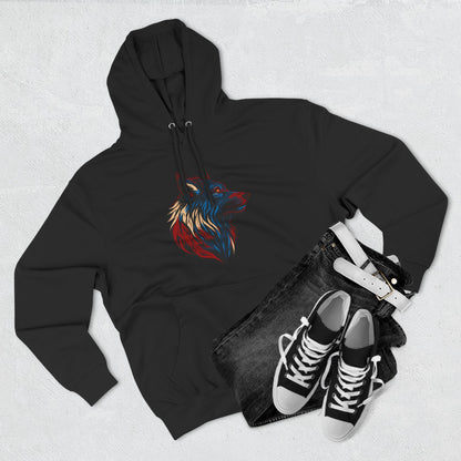 Wolf Icon - Fleece Hoodie