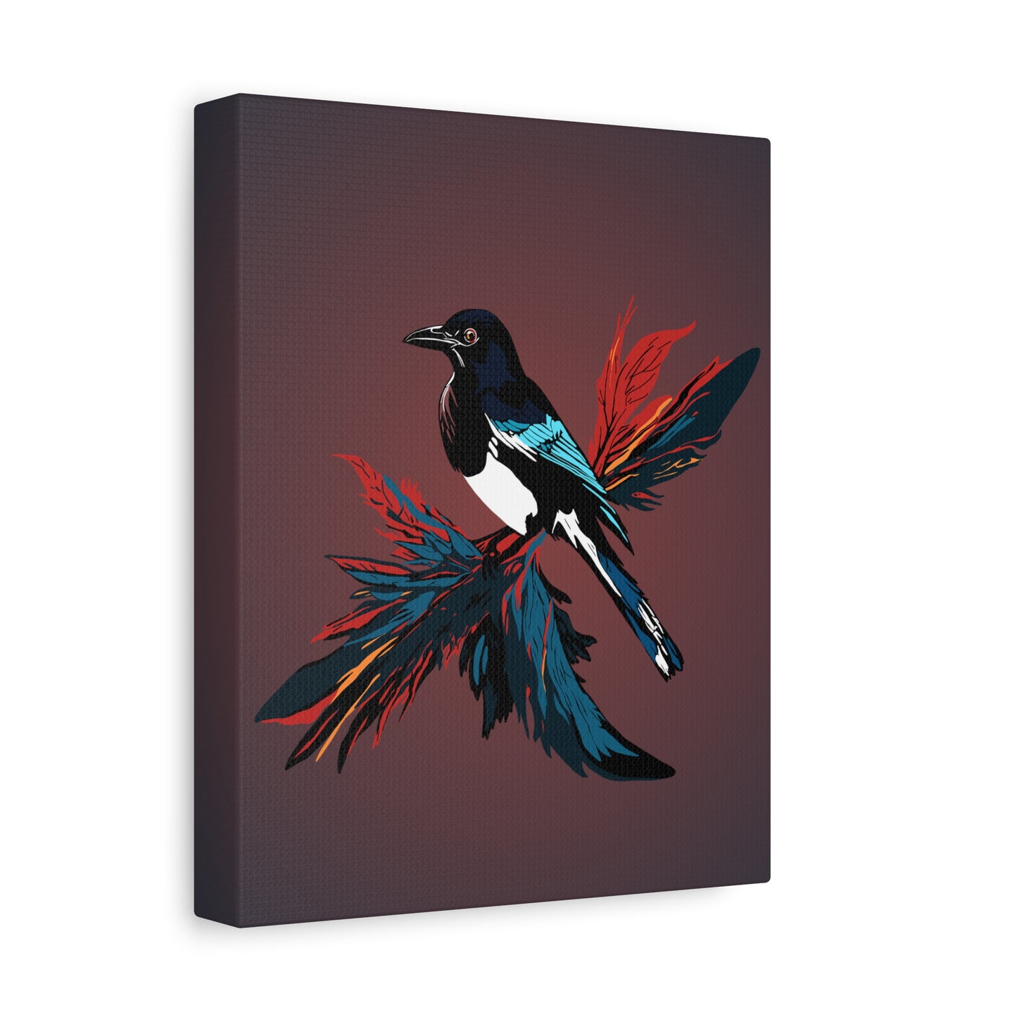 Magpie Icon Canvas