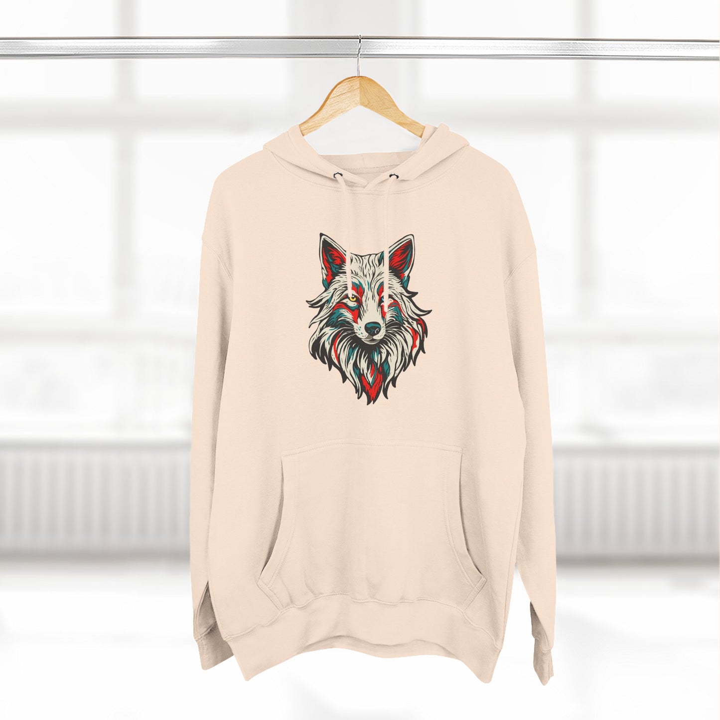 Arctic Fox Icon - Fleece Hoodie
