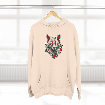 Arctic Fox Icon - Fleece Hoodie