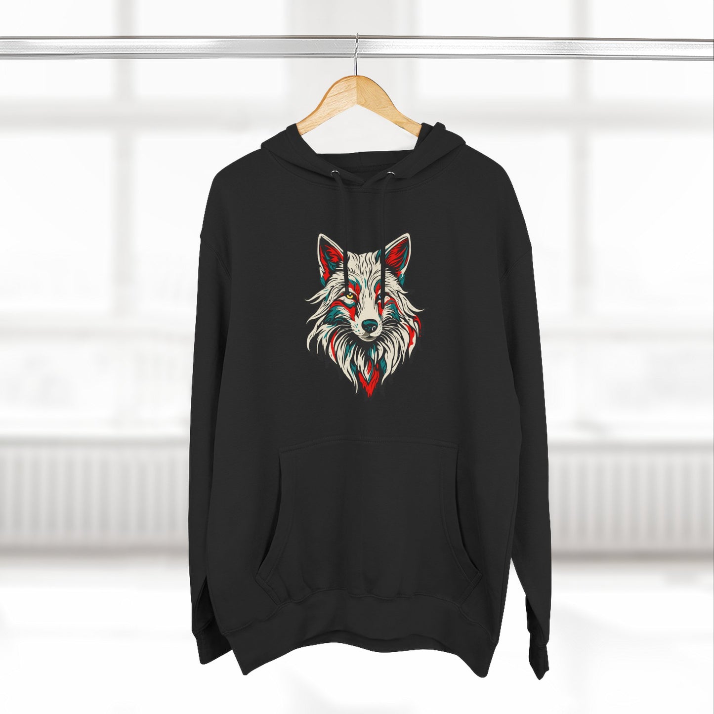 Arctic Fox Icon - Fleece Hoodie