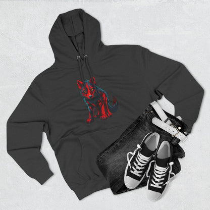 Wolf Pup Icon - Fleece Hoodie