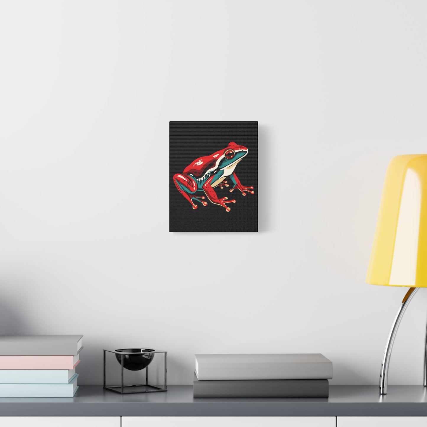 Wood Frog Icon Canvas