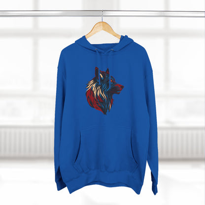Wolf Icon - Fleece Hoodie
