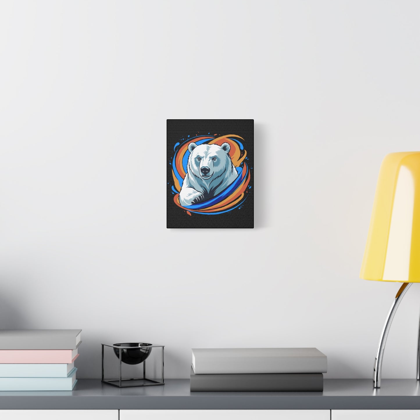 Strength Polar Bear Canvas