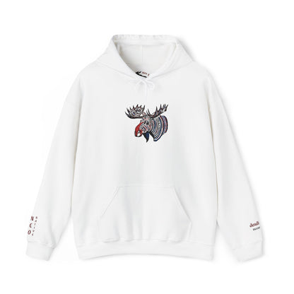 Tribal Moose Hoodie