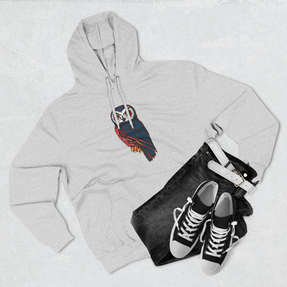 Saw-Whet Owl Icon - Fleece Hoodie