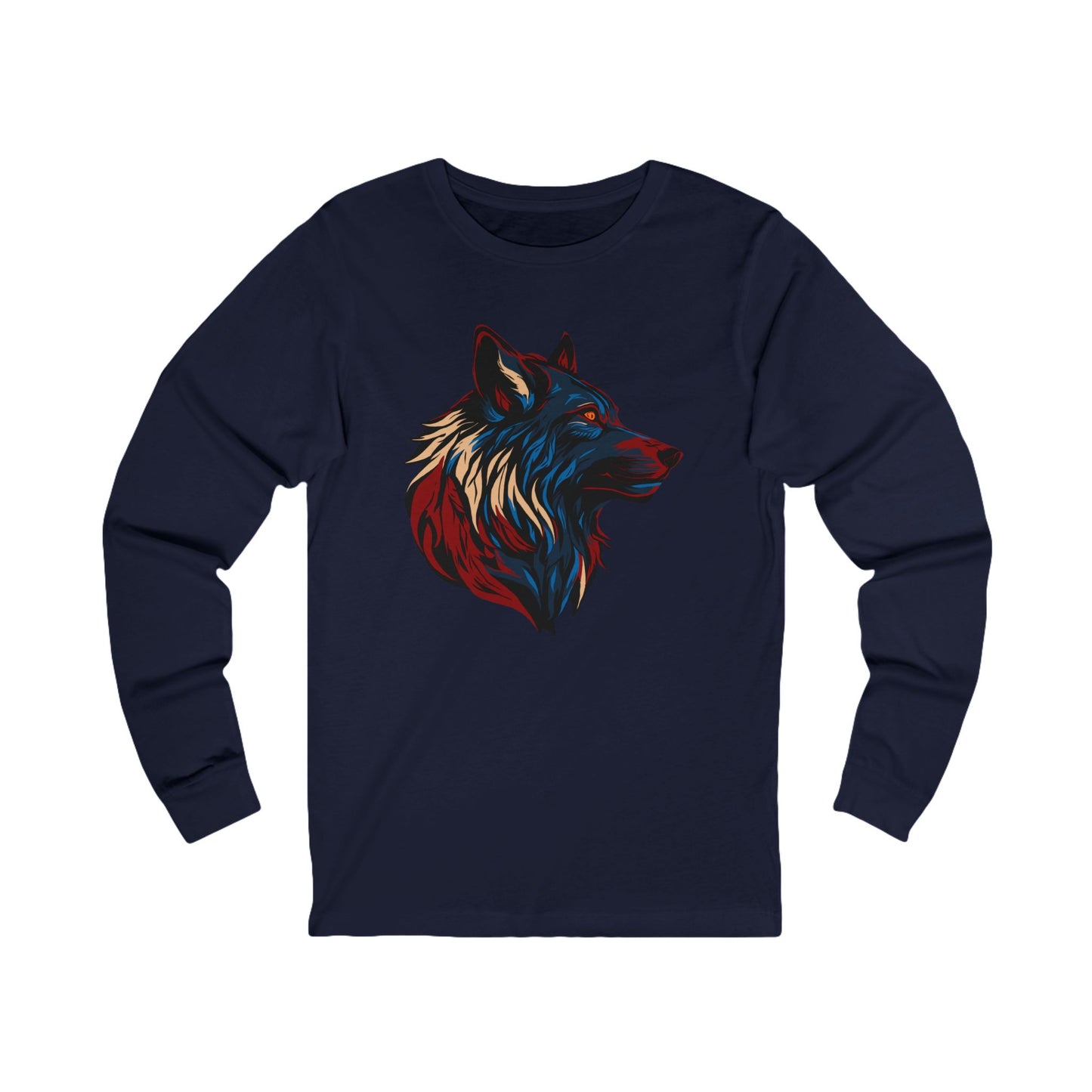 Wolf Icon - Long-Sleeve Tee