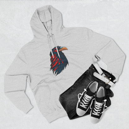 Raven Icon - Fleece Hoodie