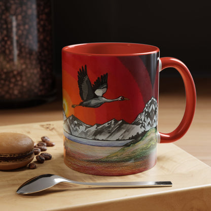 Summer Crane Mug