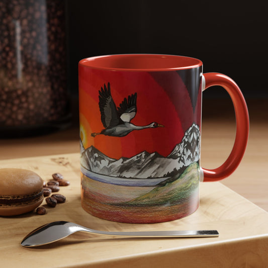 Summer Crane Mug