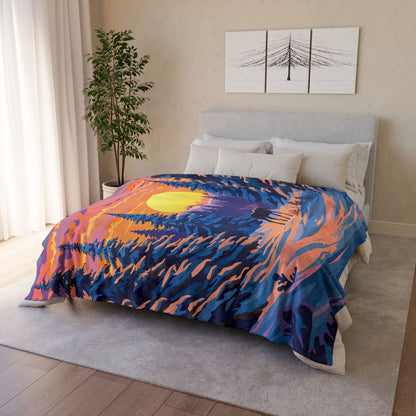 Spruce Moose Blanket