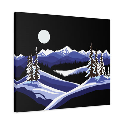 Lunar Frost Canvas