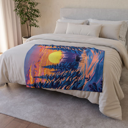 Spruce Moose Blanket
