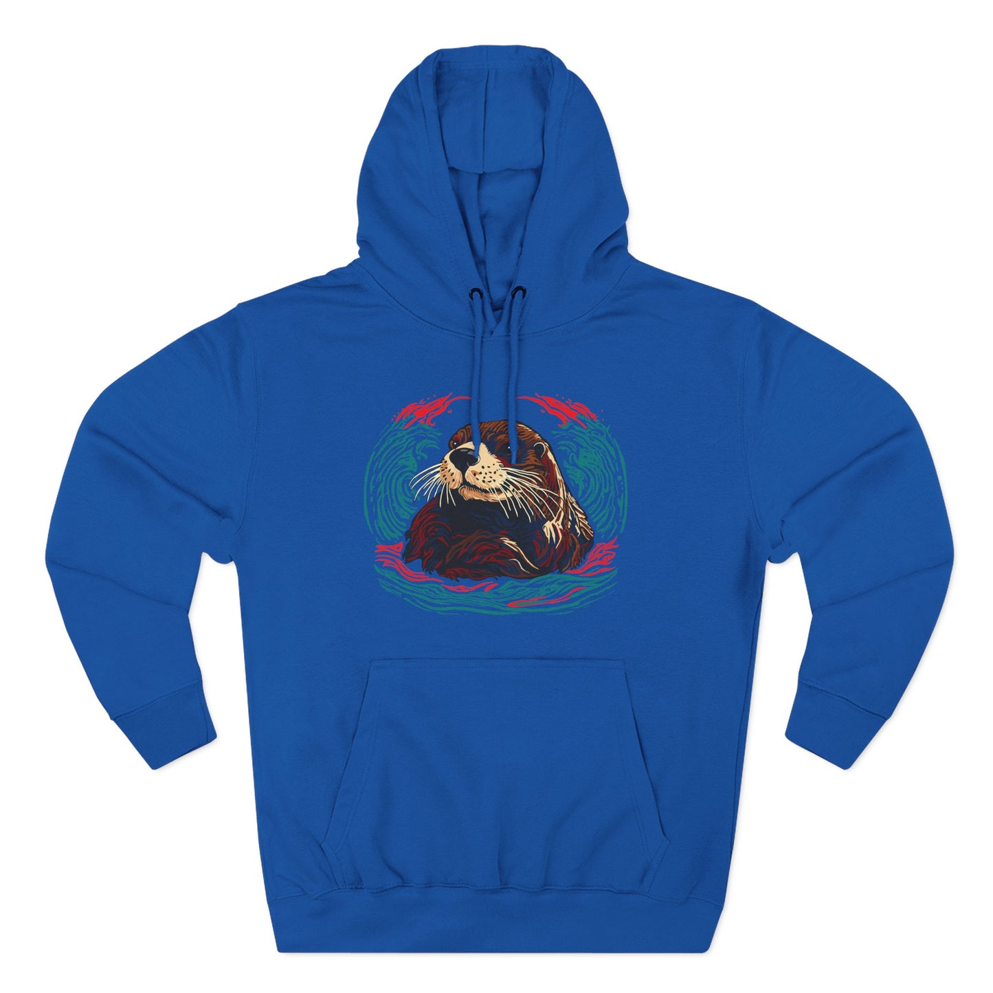 Sea Otter Icon - Fleece Hoodie