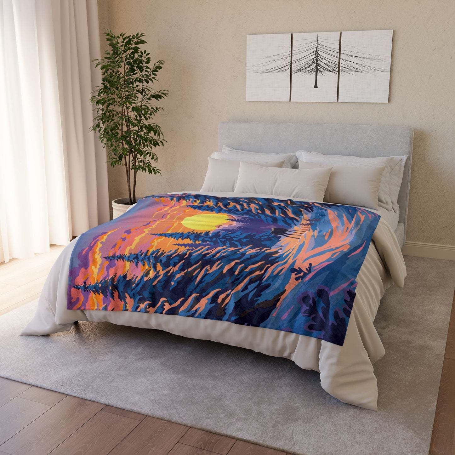 Spruce Moose Blanket