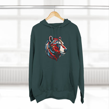 Polar Bear Icon - Fleece Hoodie