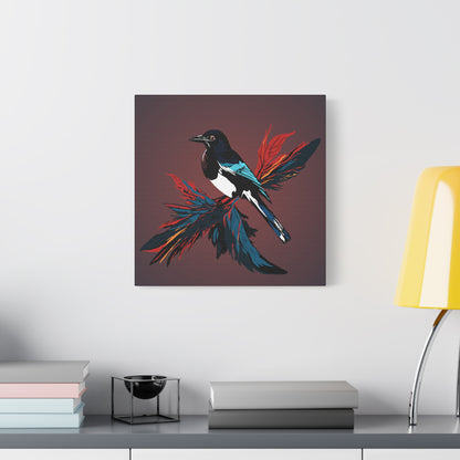 Magpie Icon Canvas