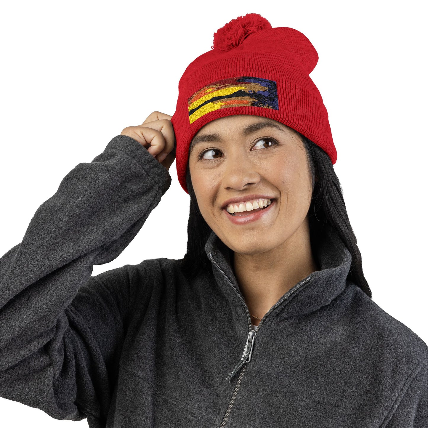 Sunset Lake Knit Cap