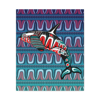 Killer Whale Canvas