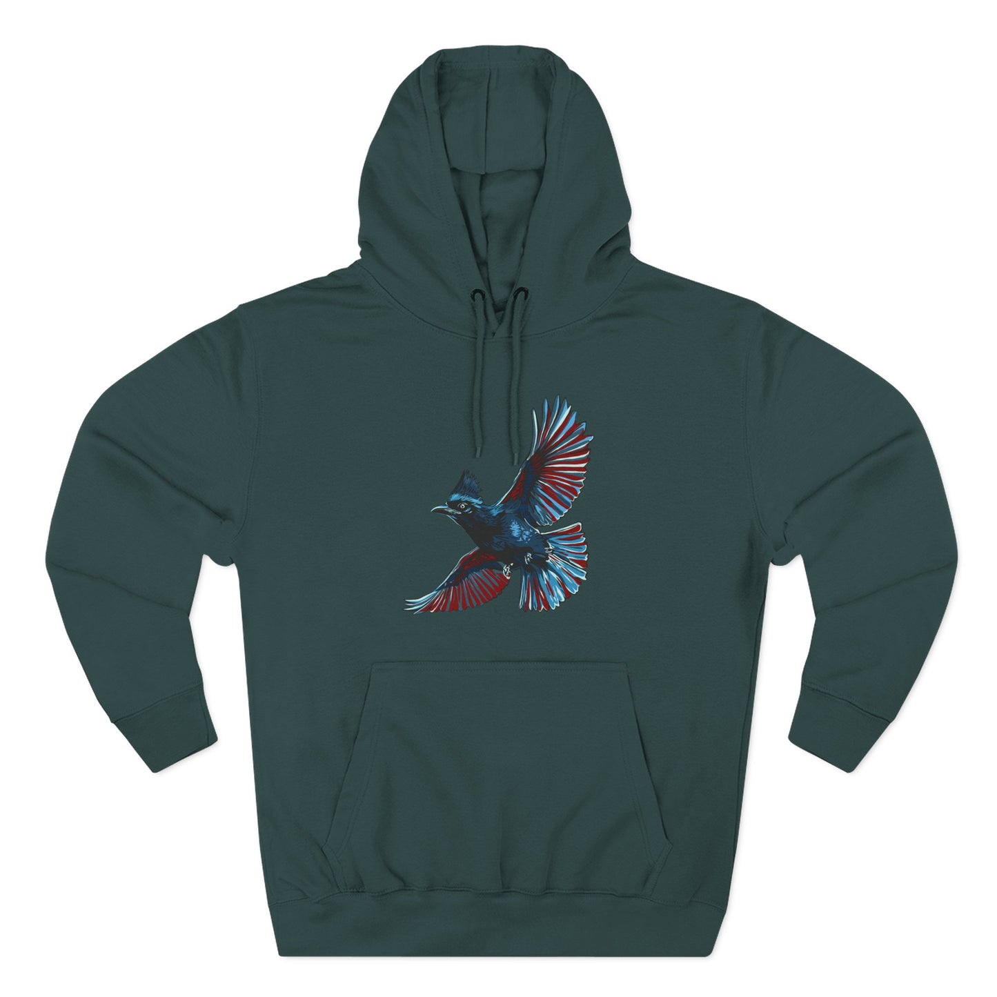Steller's Jay Icon - Fleece Hoodie