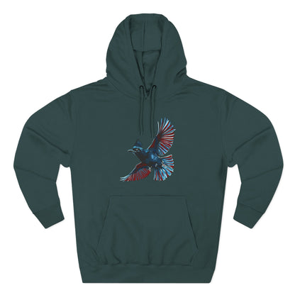 Steller's Jay Icon - Fleece Hoodie