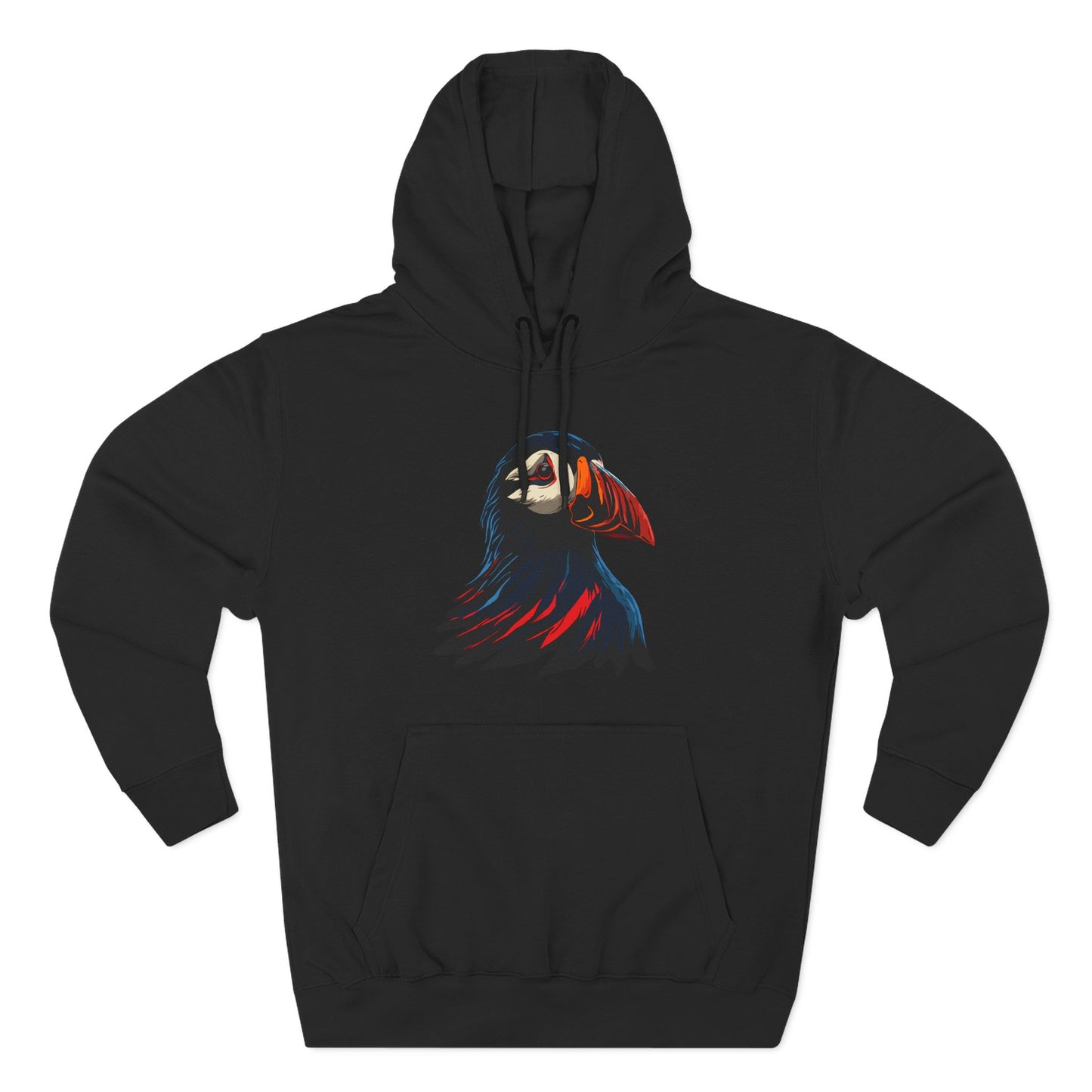 Puffin Icon - Fleece Hoodie