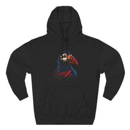 Puffin Icon - Fleece Hoodie