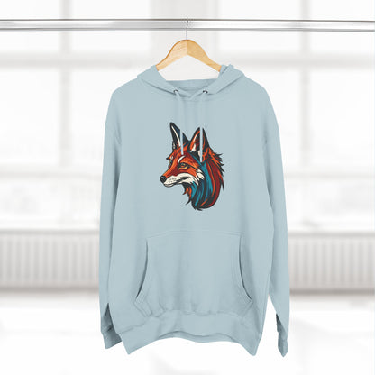Red Fox Icon - Fleece Hoodie