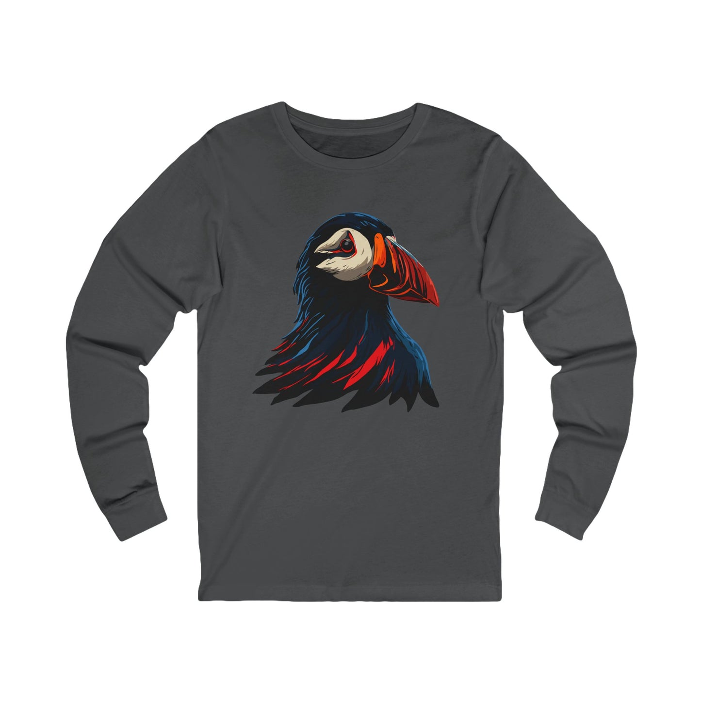 Puffin Icon - Long-Sleeve Tee