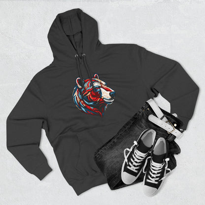 Polar Bear Icon - Fleece Hoodie