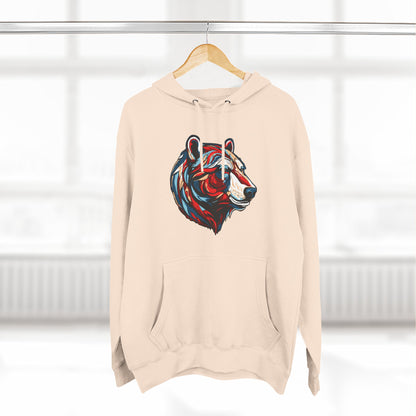 Polar Bear Icon - Fleece Hoodie