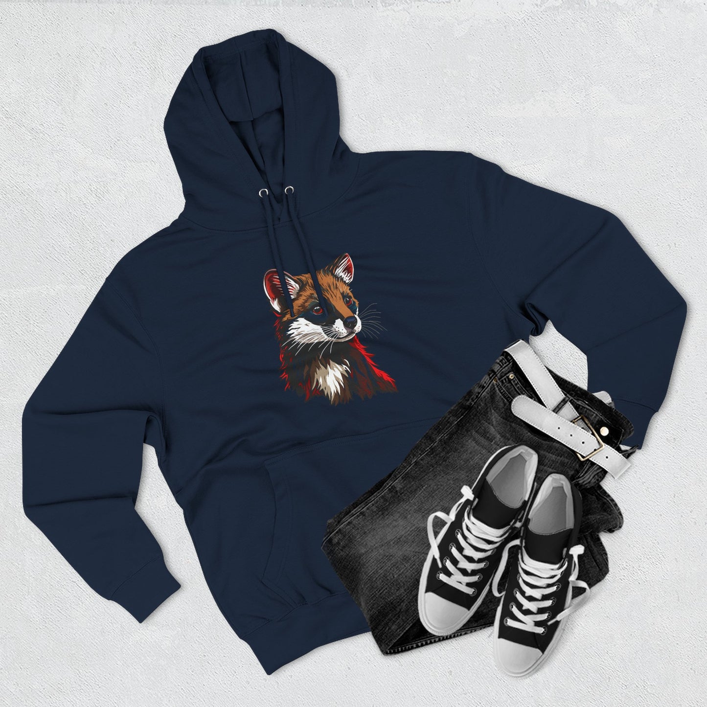 Marten Icon - Fleece Hoodie