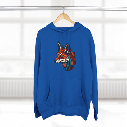 Red Fox Icon - Fleece Hoodie