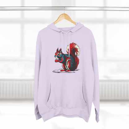 Squirrel Icon - Fleece Hoodie