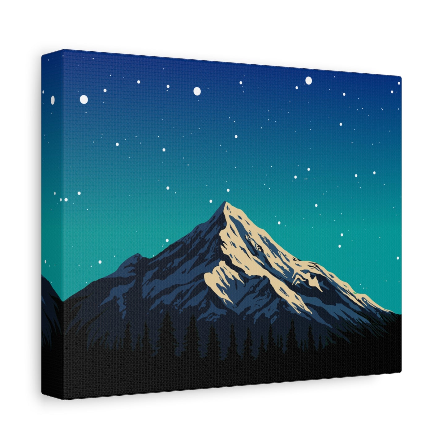 Twilight Peaks Canvas