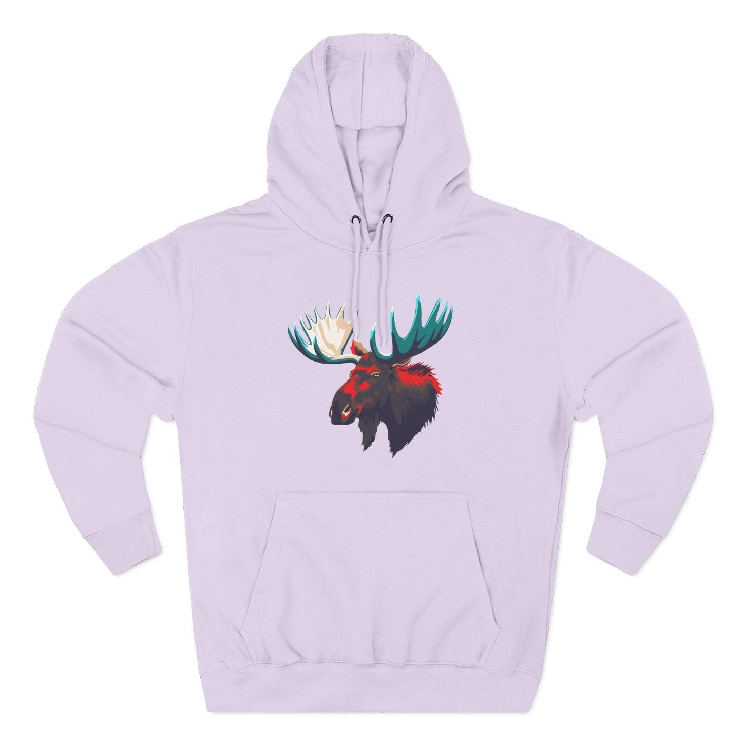 Moose Icon - Fleece Hoodie