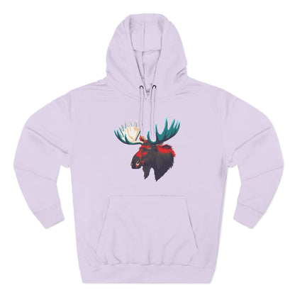 Moose Icon - Fleece Hoodie