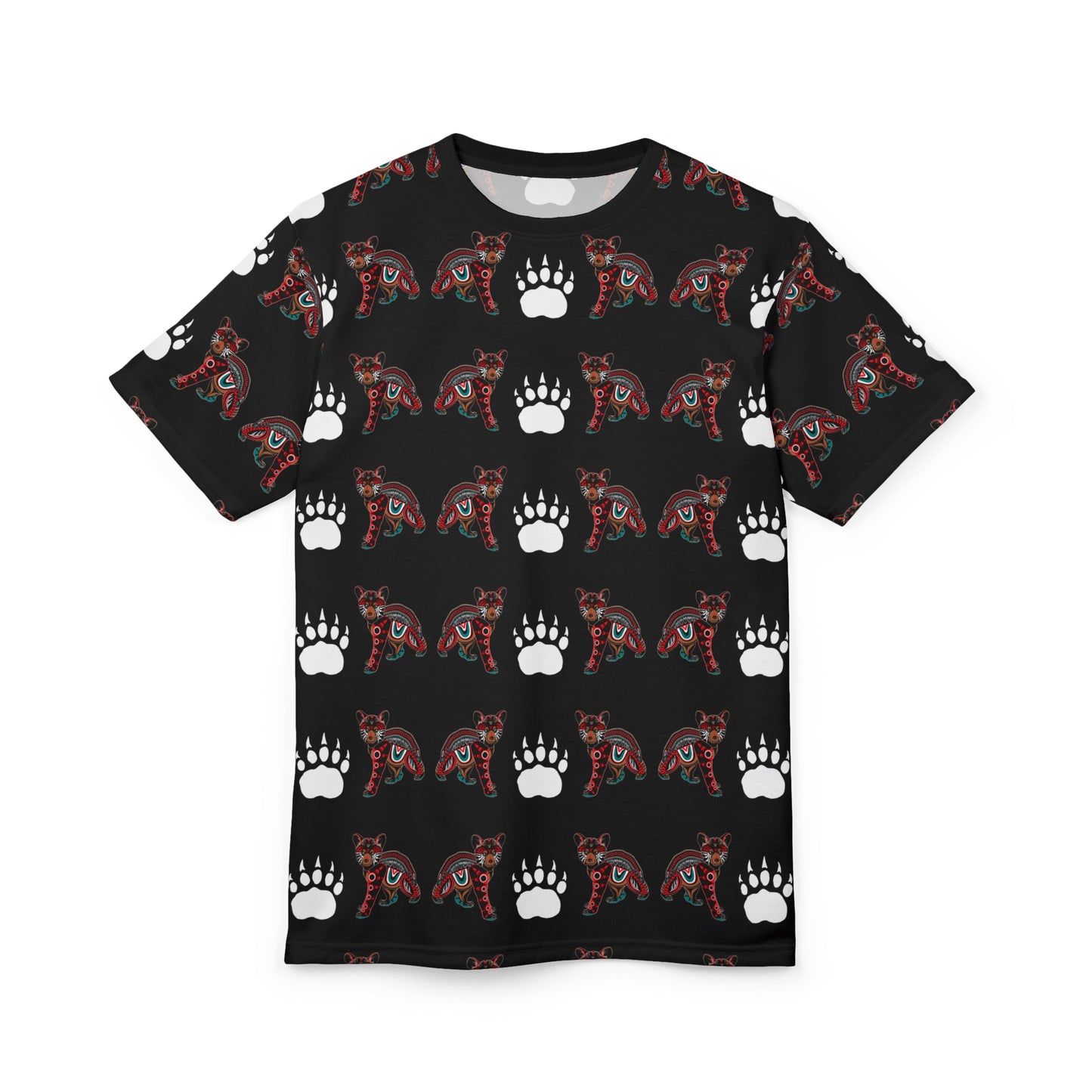 Black Bear Cub Wallpaper T-Shirt