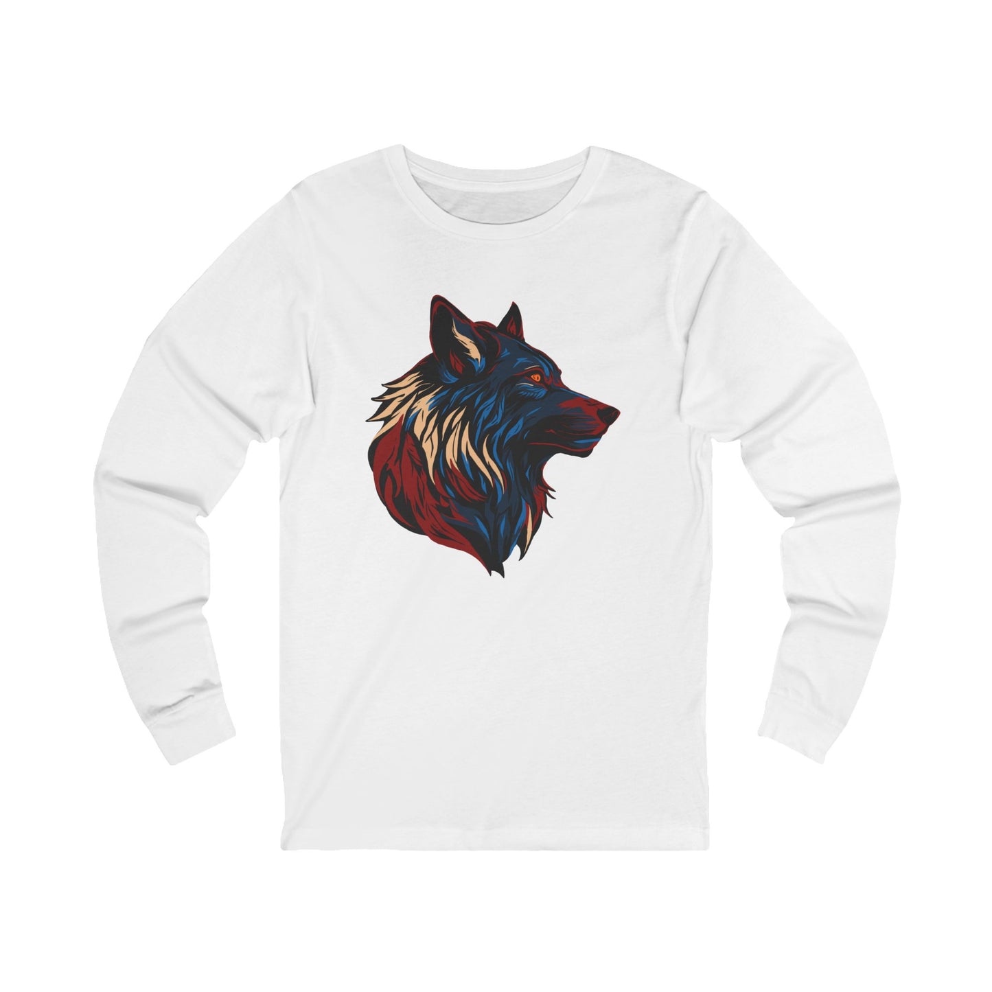 Wolf Icon - Long-Sleeve Tee