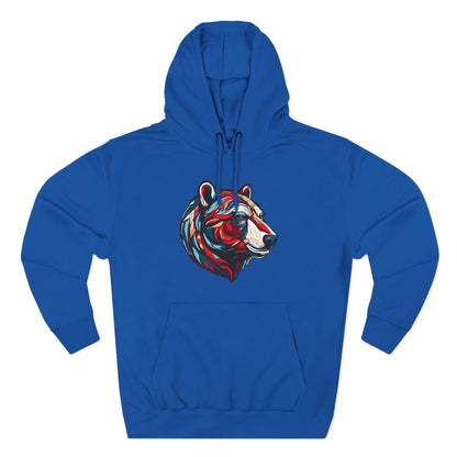 Polar Bear Icon - Fleece Hoodie