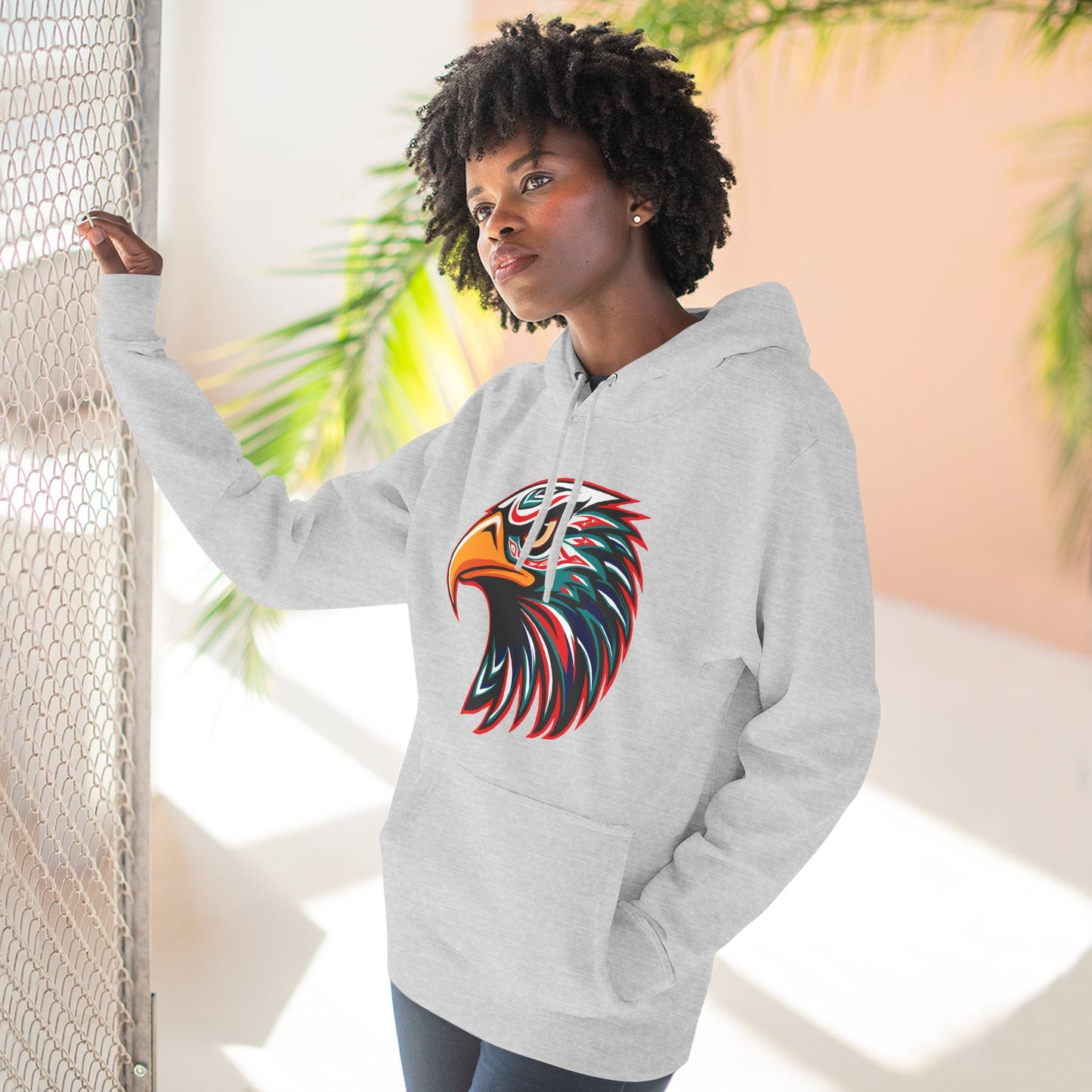 Eagle Icon - Fleece Hoodie