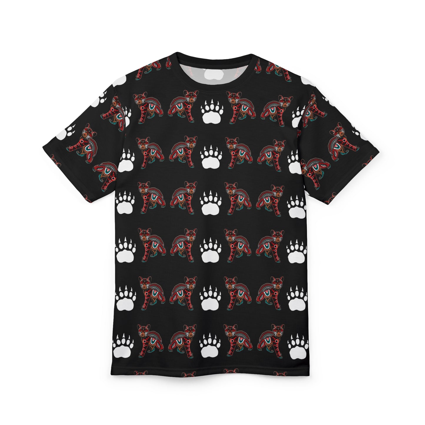 Black Bear Cub Wallpaper T-Shirt