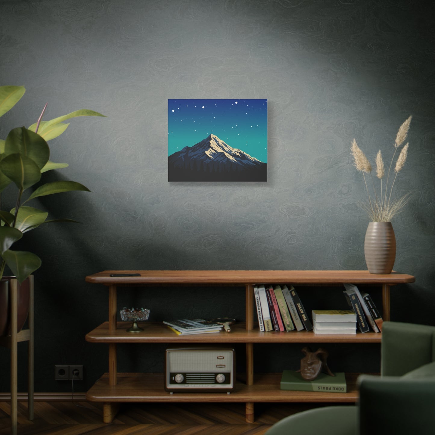 Twilight Peaks Canvas