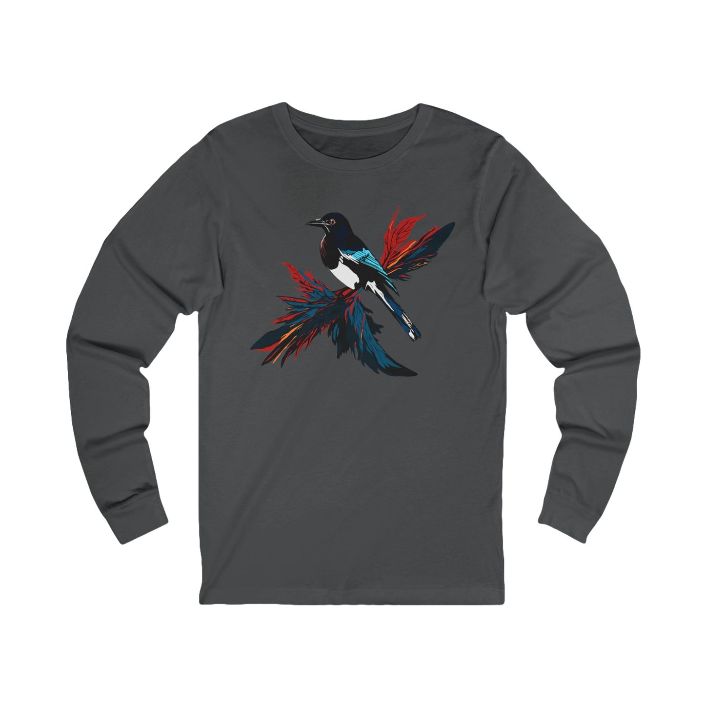Magpie Icon - Long-Sleeve Tee