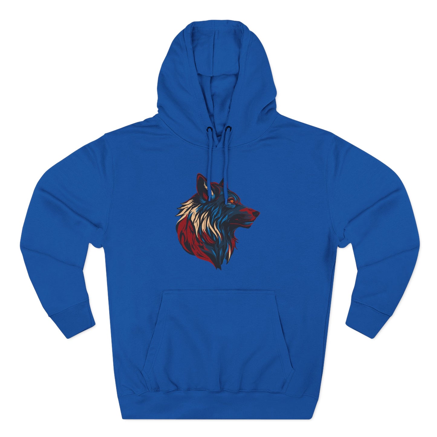 Wolf Icon - Fleece Hoodie