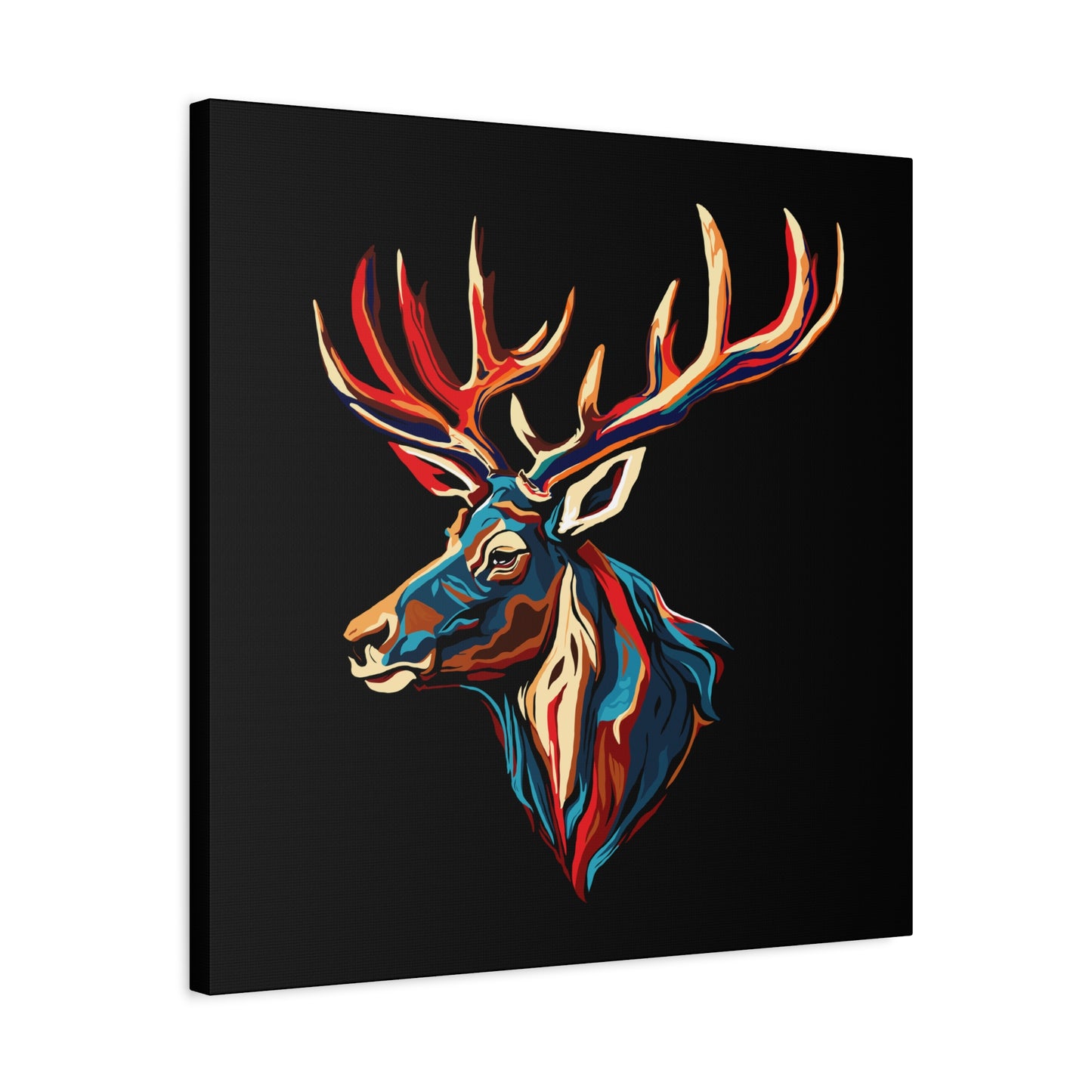 Elk Icon Canvas