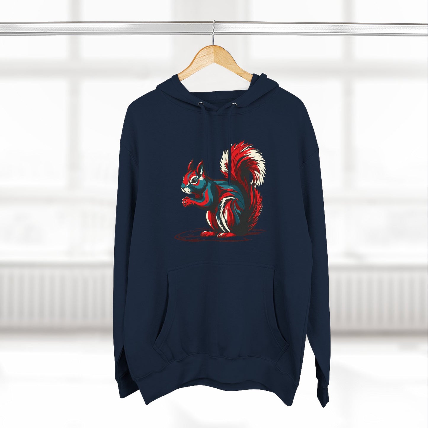 Squirrel Icon - Fleece Hoodie