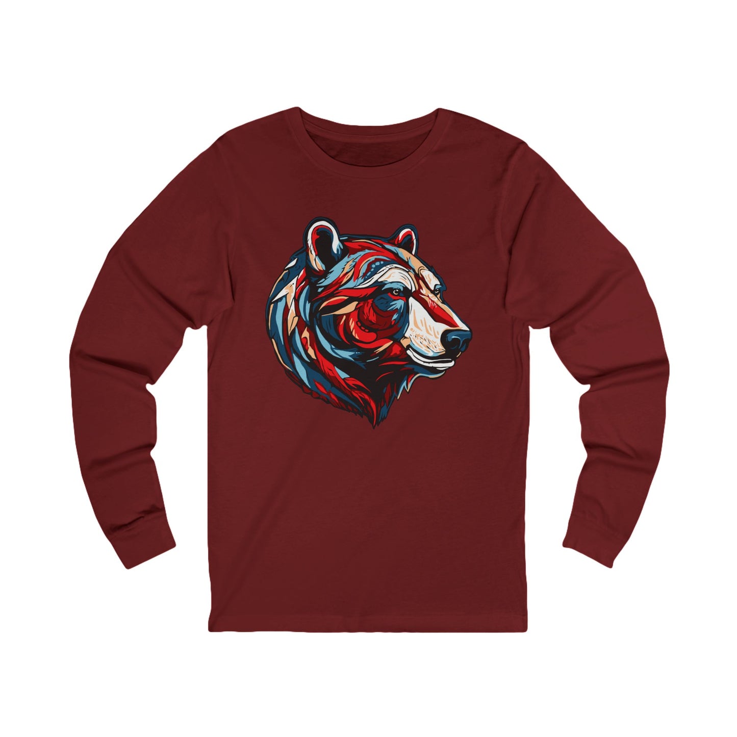 Polar Bear Icon - Long-Sleeve Tee